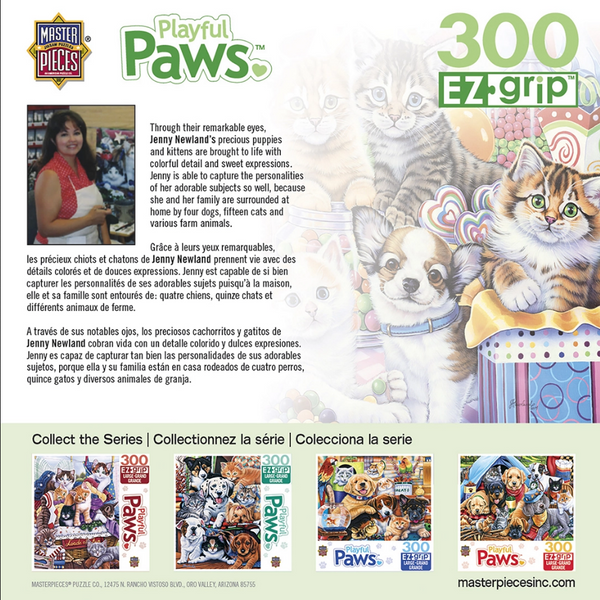 300 Piece  Puzzle  Playful Paws- Sweet Things