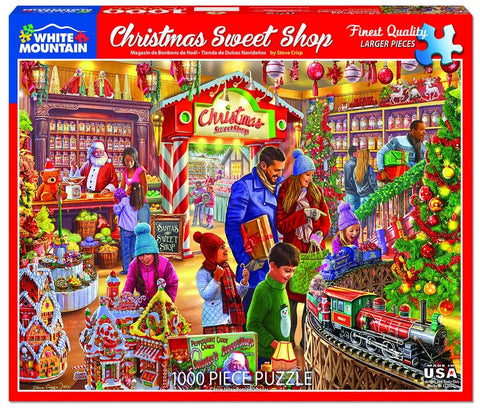 1000 pc Puzzle — Christmas Sweetshop