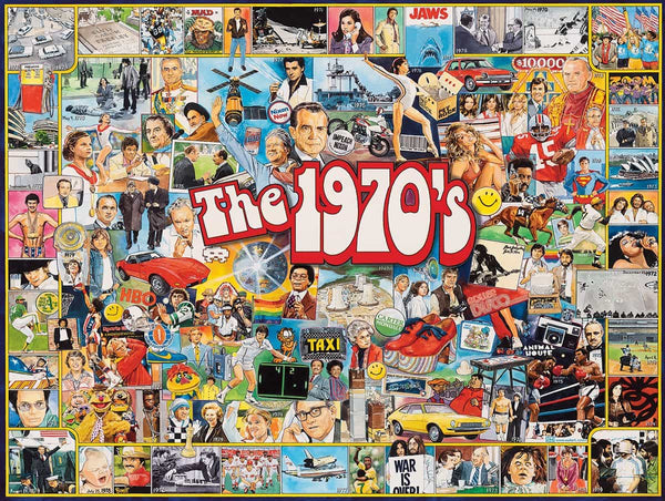 1000 Piece Jigsaw Puzzle - The 1970's