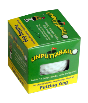 The Unputtaball  Unputtable Golf Ball