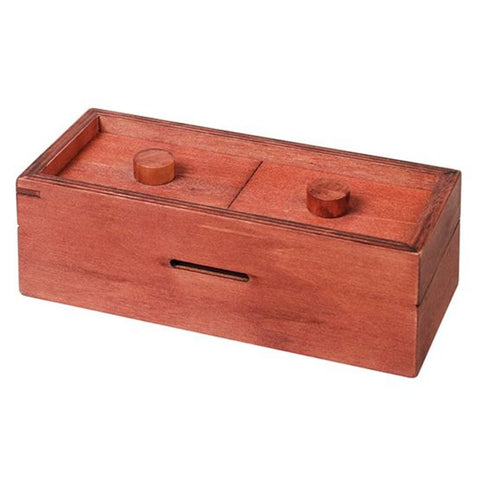 Mysterious Puzzle Box – Two Knob Box